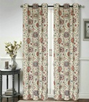 Printed polyester curtain