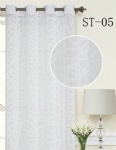 solid color net curtain