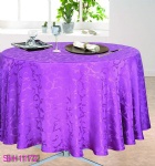 polyester jacquard tablecloth