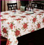 printed polyester tablecloth