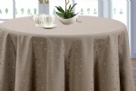 polyester jacquard tablecloth